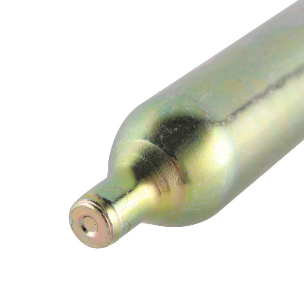 Wholesale 16g non threaded co2 gas cylinder tire inflator CO2 air bomb bottle 16g gas cartridge