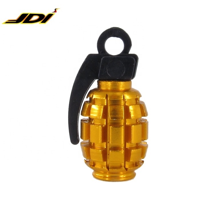 Factory supply hot sale custom  multi-color land mine  tire valve cap