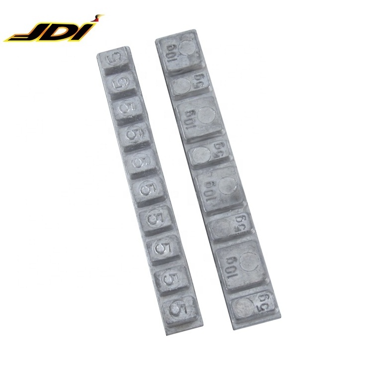 Pb/Lead  5*12 (5+10)*4 Wheel balance Weight with adhesive tape for steel rim or alloy rim