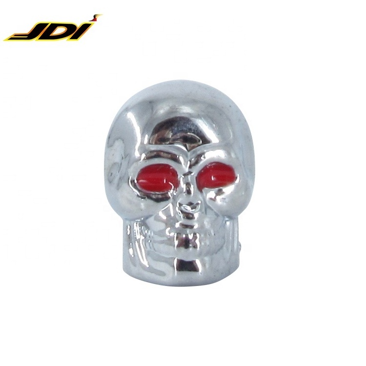 Auto parts -factory supply hot sale skull tire valve cap