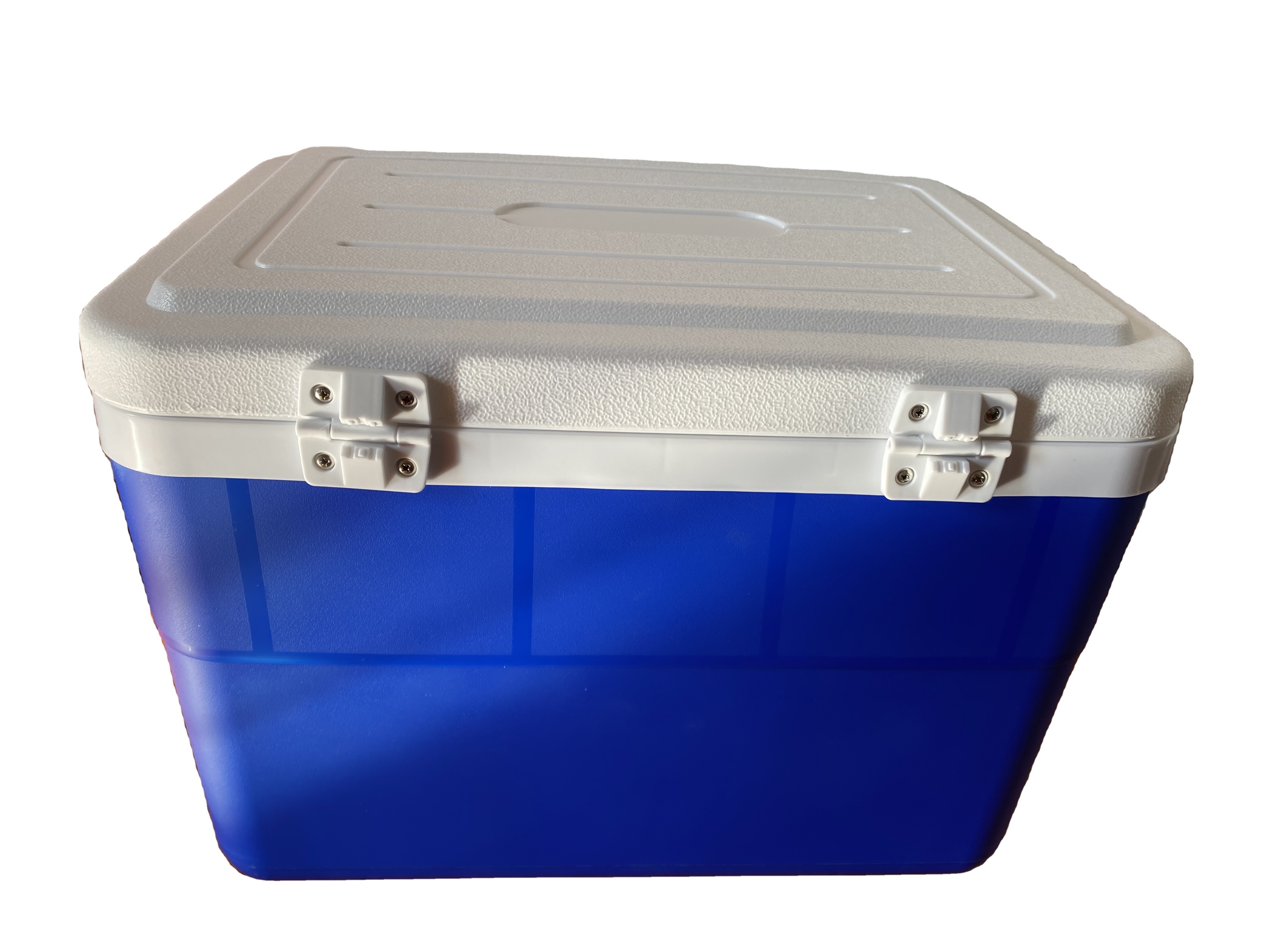 Plastic PP outdoor camping fishing 45L EPS cooler box with metal lock