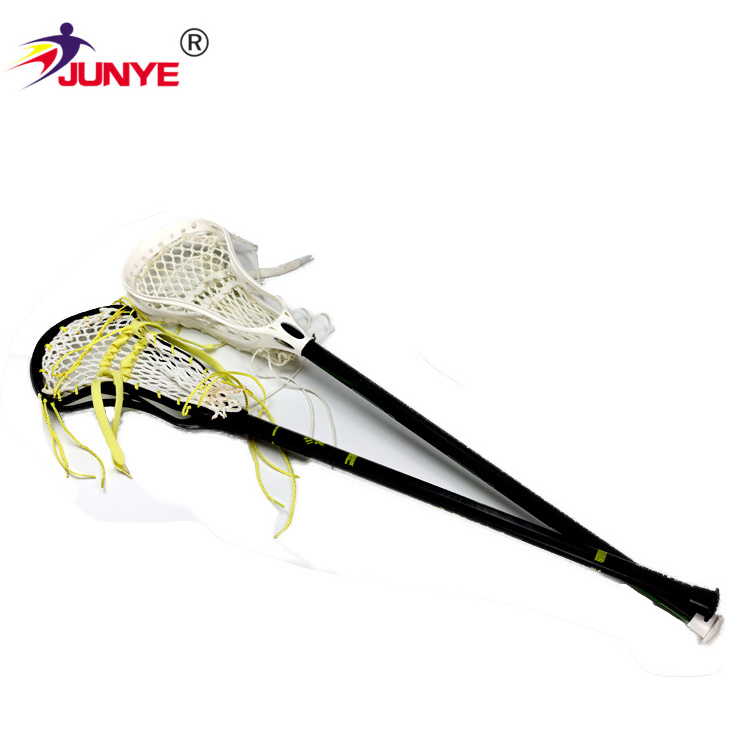 Custom Logo Lacrosse Sports Equipment Aluminium Plastic Carbon fiber Custom your logo Lacrosse Sticks