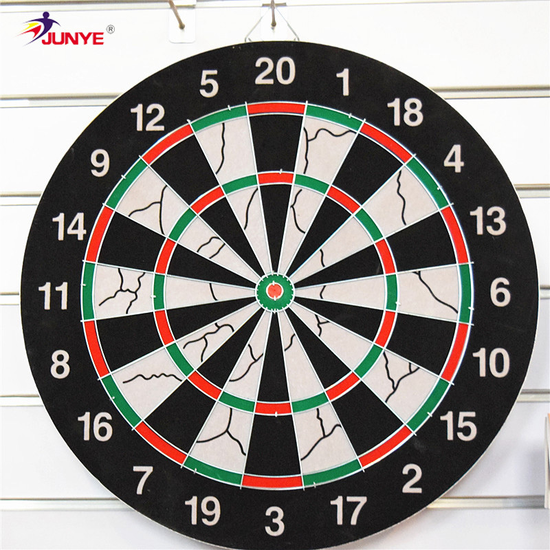 BSCI Ningbo Junye bristle surround plastic dart score board and dart board