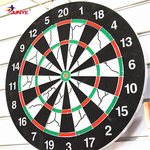 BSCI Ningbo Junye bristle surround plastic dart score board and dart board