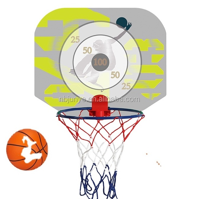 Portable wall mounted toy mini basketball hoop toys kids set sport shooting indoor mini basketball set hoop game toy