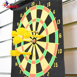 custom mini fabric dartboard mat magnetic dart back board for kids