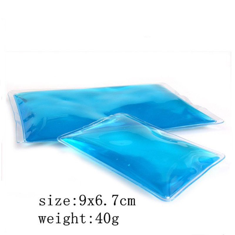 custom logo reusable gel hot and  cold pack, hot cold compress gel cool gel pack