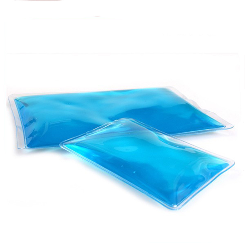 custom logo reusable gel hot and  cold pack, hot cold compress gel cool gel pack