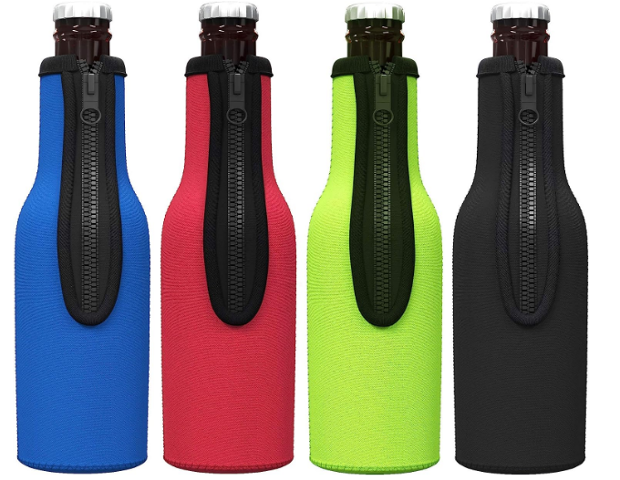 Best selling products 2024 Insulated wine tote bag cold-keep carrier zip-up neoprene wine cooler bottle beer sleeve