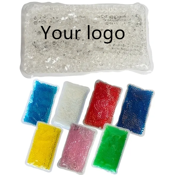 customized shaped reusable hot and cold  gel beads hot cold packs for therapy ice packs