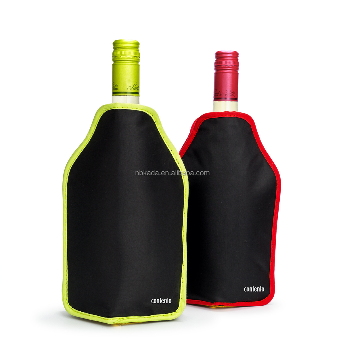 Wholesale Blank Gel sublimation Cooler Bag Wine Bottle Beer Holder Skinny Sleeve 6 Pack Tube Neoprene Can Cooler With Your Logo