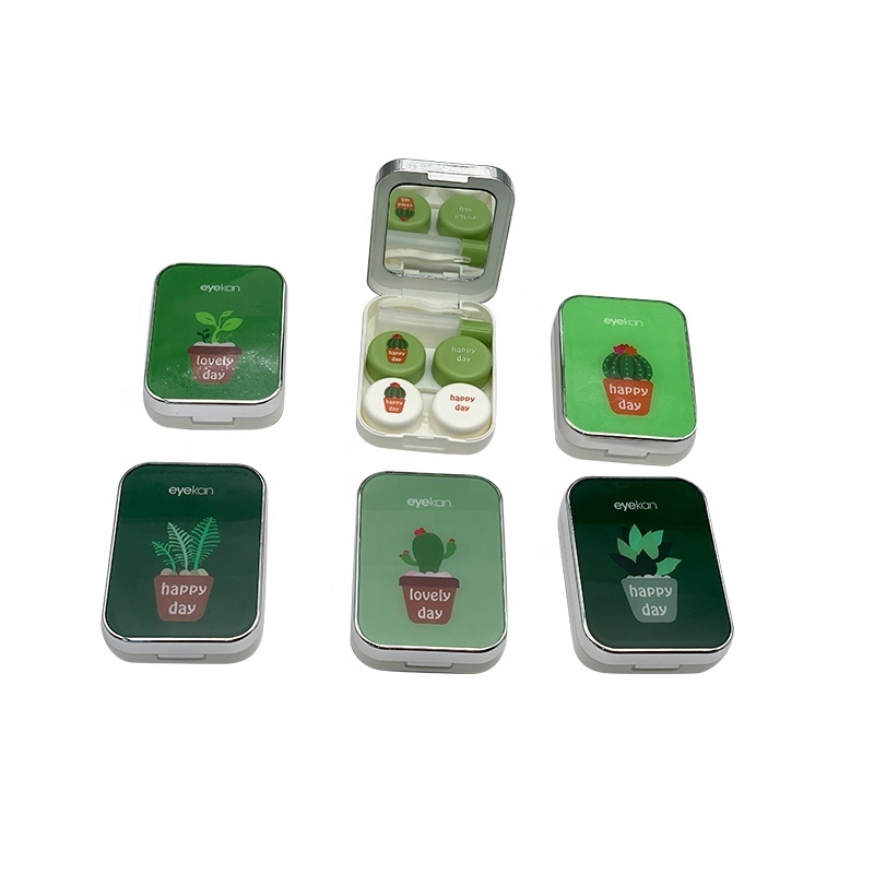 Wholesale Fashion Contact Lenses Accessories Color Contact Lenses Case Color Contact Lens box