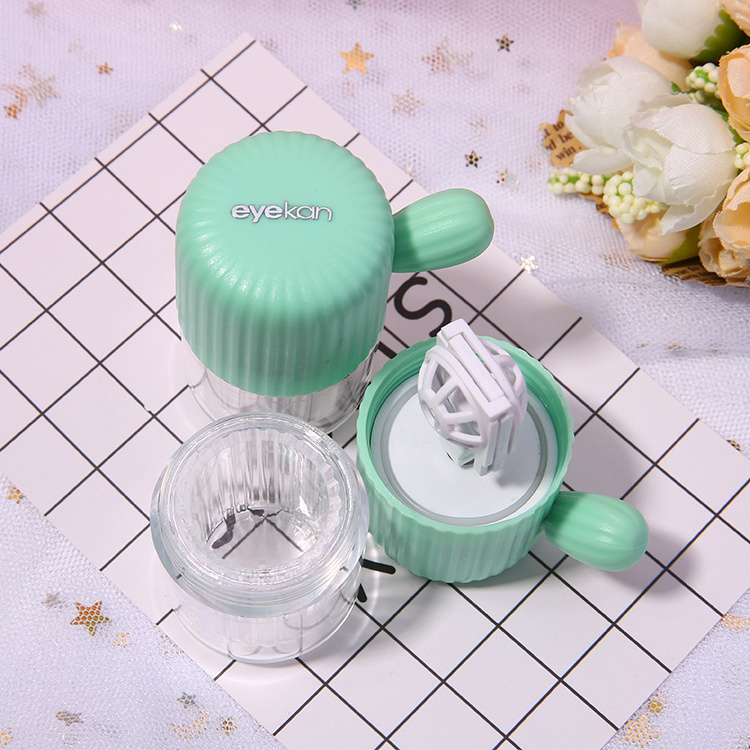 plastic contact lens cleaning device Contact lens manual cleaner Travel Contact Lens Cleaner