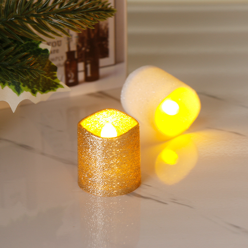 KSWING Newish Wholesale Christmas Battery Operated Electric Flameless Plastic Mini Candles LED Tea Light