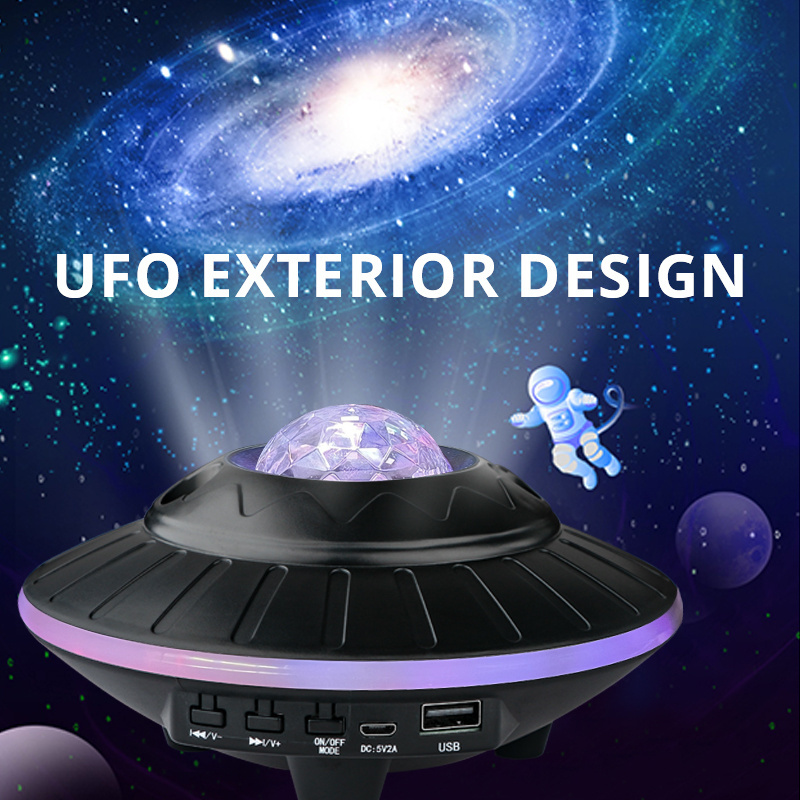 KSWING Custom RGB LED Laser Night UFO Galaxy Starry Projector Light