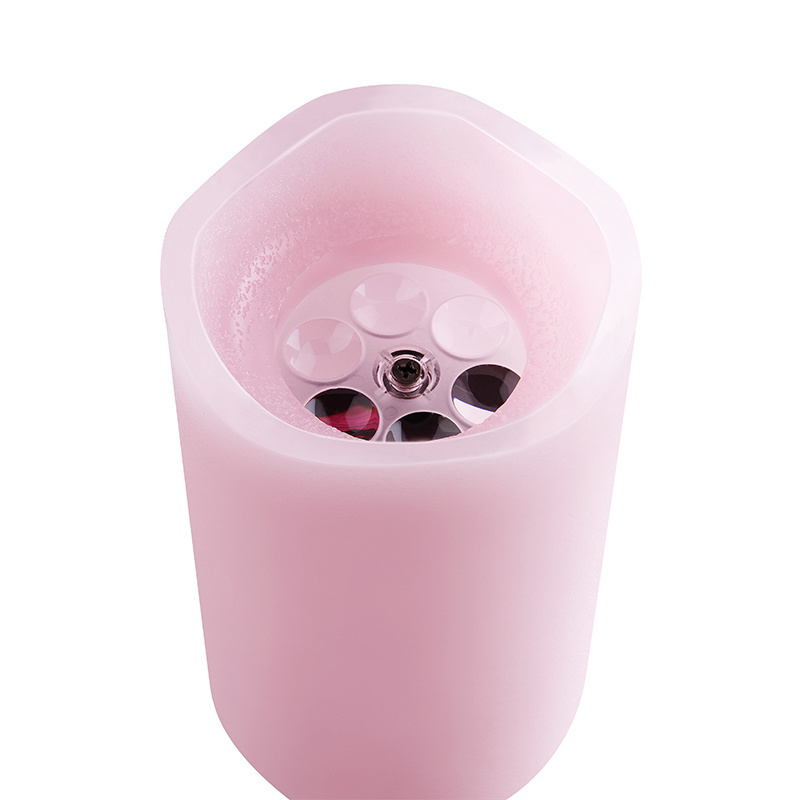 KSWING 2022 hot selling Kids Night Light Pink Wax USB LED Candle Flameless Light for Wedding Wholesale