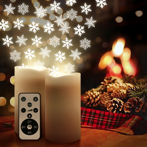 KSWING HOT SALE flameless pillar wax wholesale flickering led  remote control candle lights