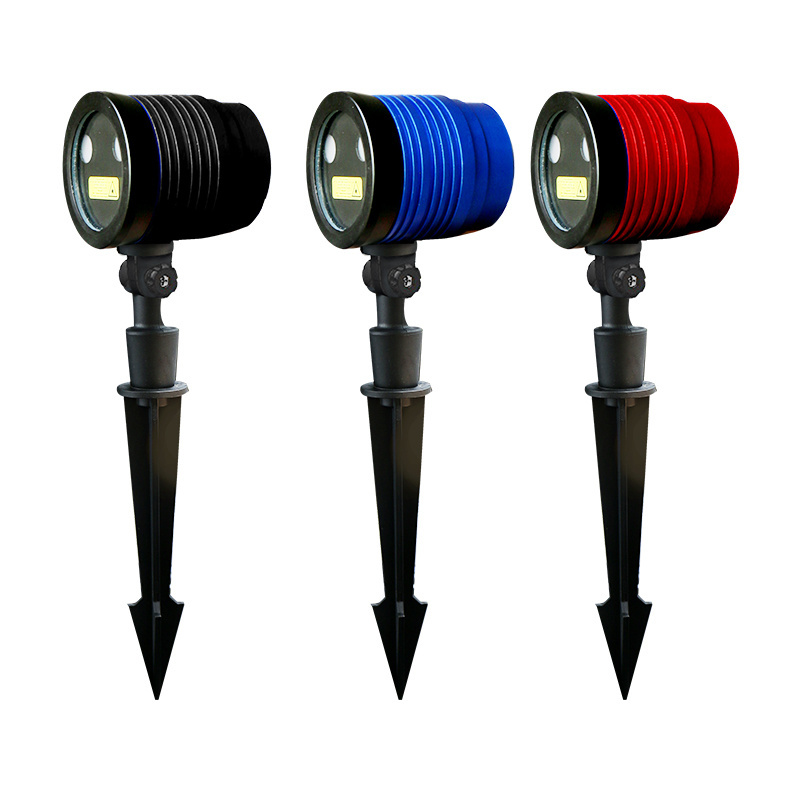 KSWING Waterproof LED Light with Red & Green  Laser Lights Projector Outdoor Christmas Laser Light