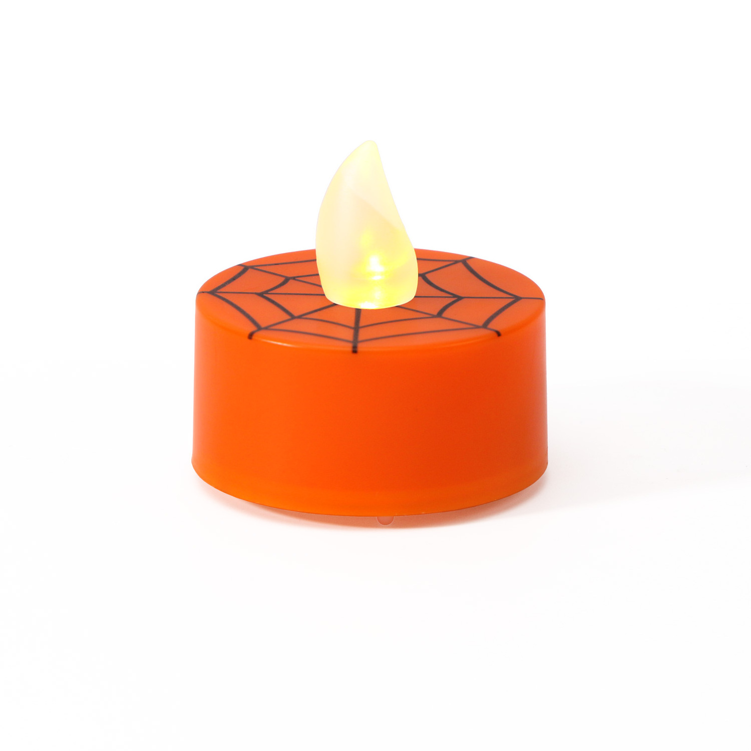 KSWING 3d real flame white battery operated tea light home decoration set