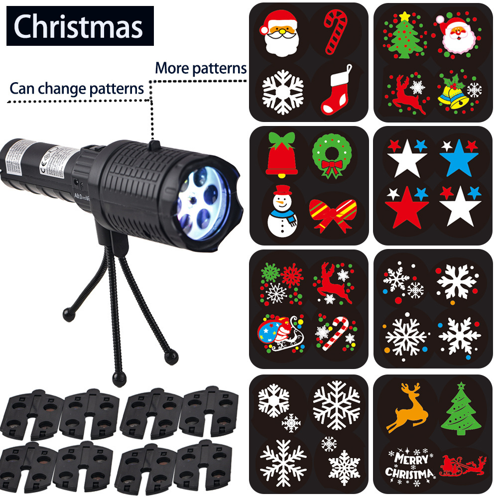 KSWING New design of flashlight style festival projector lights for christmas or halloween