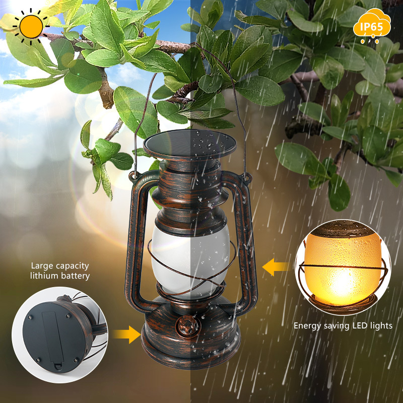 Kswing 2023 Solar Light Led outdoor solar street led light solar lantern camping lanterns