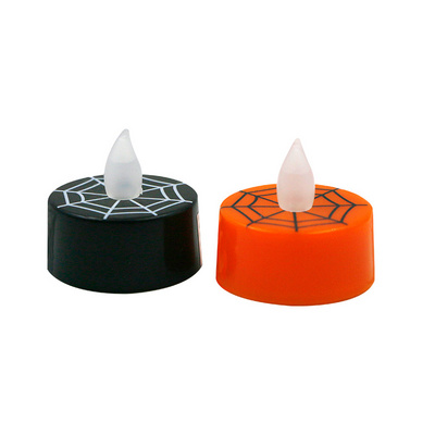 KSWING 3d real flame Halloween battery operated tea light home decoration set  led tea light