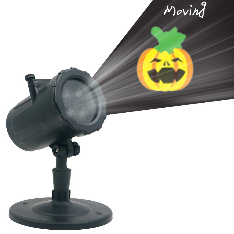 KSWING  ground plug waterproof multi-pattern garden light Halloween card projection light LED christmas projector lights outdoor