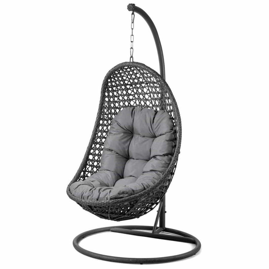 Premium Garden Wicker Hanging Rattan Egg Swing Chair