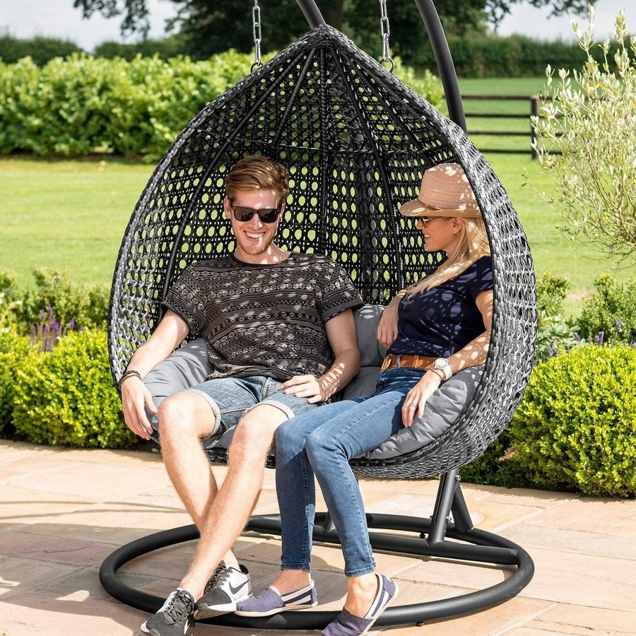 Rose loveseats  garden patio use outdoor hammock swings