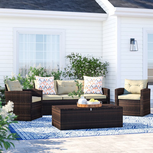 Garden Furniture /outdoor Garden Sets Outdoor Furniture Garden Sofa Rattan / Wicker Traditional Dining,outdoor Steel