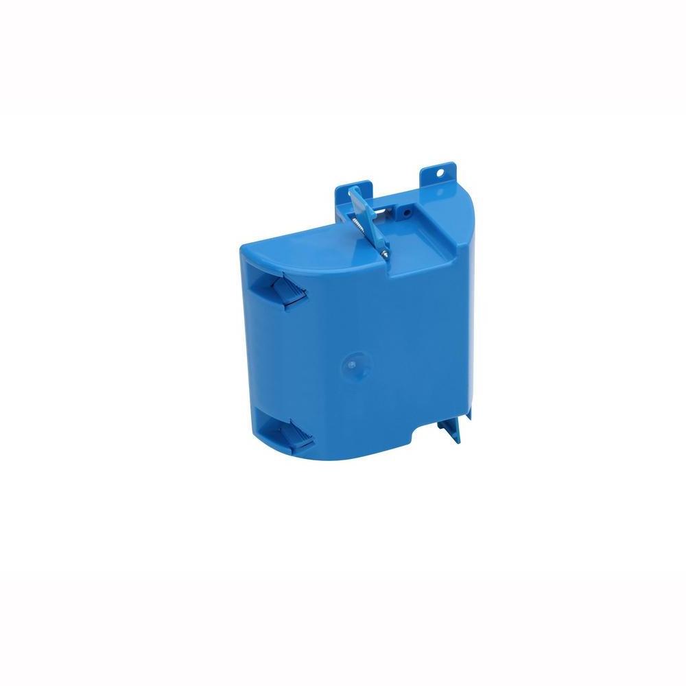 Work Outlet Box 1 Gang single B117RSW Blue recessed floor outlet box outdoor switch box  non-metallic With Bracket