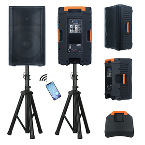 1800W 15" woofer Professional audio powered PA speaker system sound box DJ equipment outdoor party speakers  Bocina Parlante