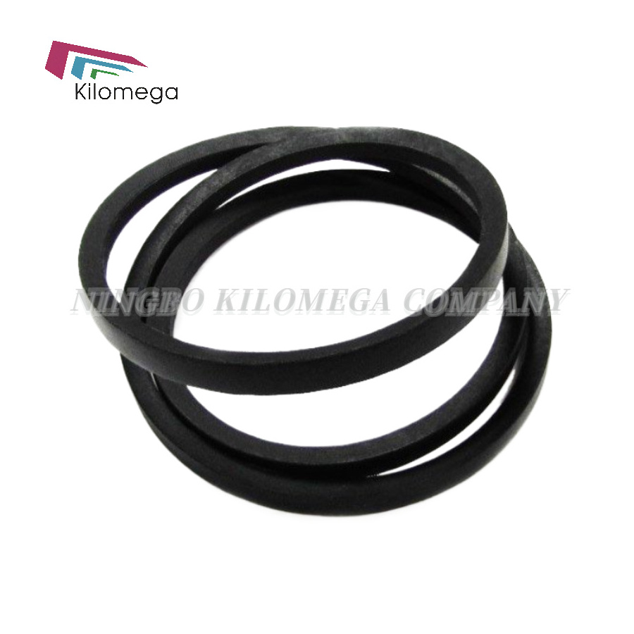 High quality type A B C D E Generator Pulley Transmission triangle V belt Rubber Fan wrapped narrow banded joint V belt