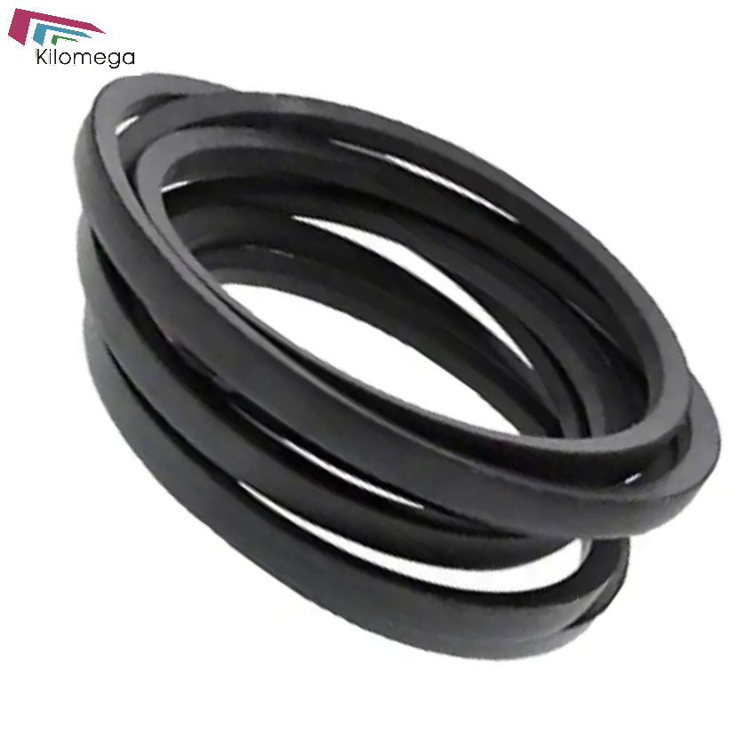 High quality type A B C D E Generator Pulley Transmission triangle V belt Rubber Fan wrapped narrow banded joint V belt