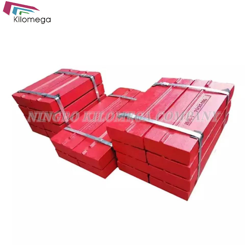 Good price Blow Bar High Chrome Steel For Impact Crusher Spare Parts