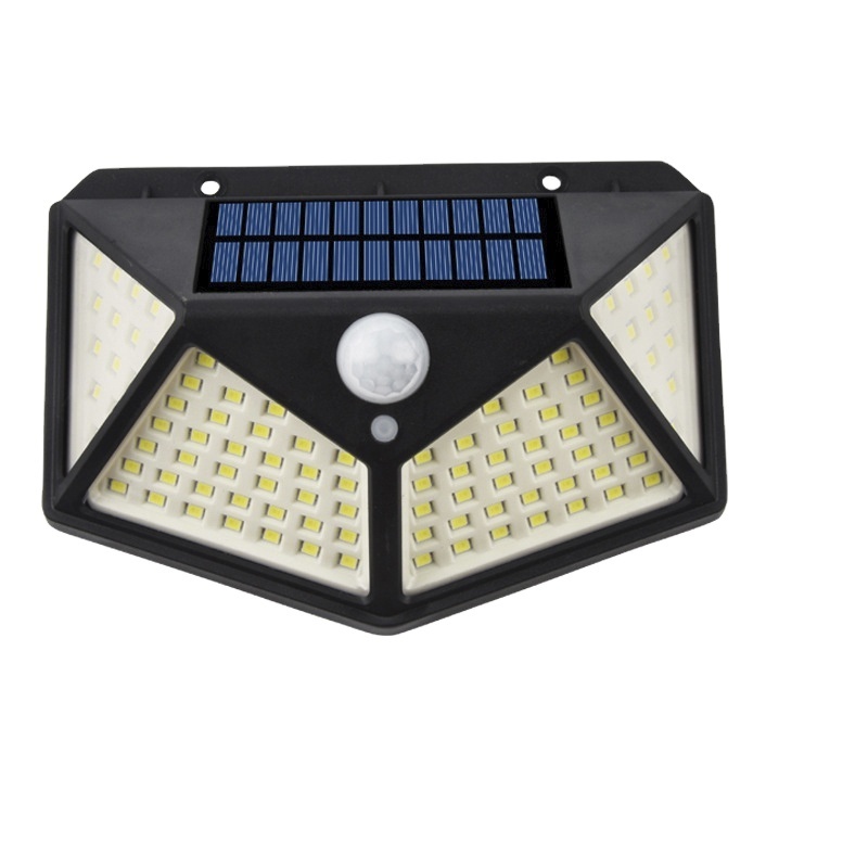 100 LED Solar Light Solar Lamp IP65 Waterproof Wall Light Solar Sunlight Powered Garden Street Light PIR Motion Sensor Outdoor