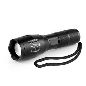 Aluminum Flashlight Hand LED torch flash light Outdoor High Lumen XML T6 Waterproof LED Zoomable Flashlight