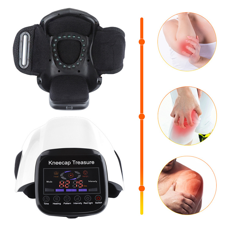 Knee Wrap Massager With Heated And Vibration Massage Therapy For Joint Pain Relief