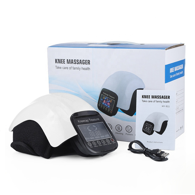 Knee Wrap Massager With Heated And Vibration Massage Therapy For Joint Pain Relief