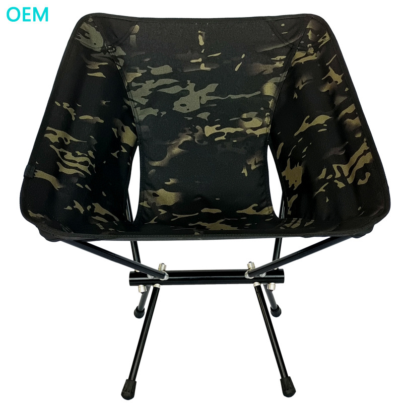 OEM Lightweight Aluminum Portable Folding Outdoor Camping Chair Outdoor Reclining Folding Chair Beach Chairs