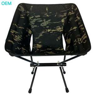 OEM Lightweight Aluminum Portable Folding Outdoor Camping Chair Outdoor Reclining Folding Chair Beach Chairs