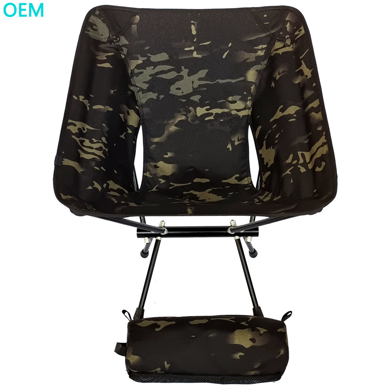 OEM Lightweight Aluminum Portable Folding Outdoor Camping Chair Outdoor Reclining Folding Chair Beach Chairs