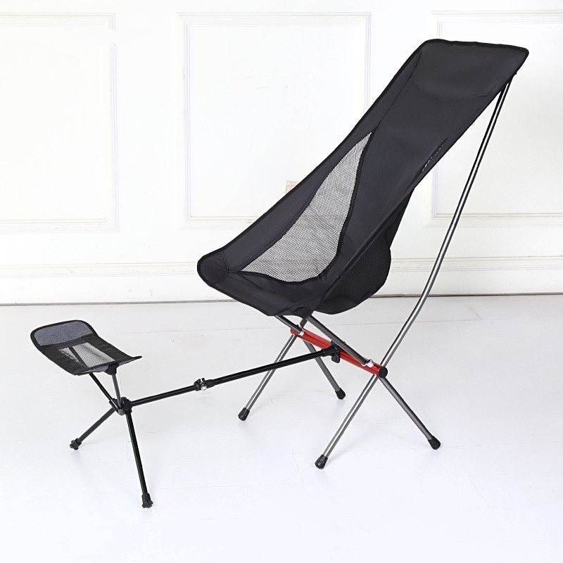 adjustable folding camping chair for hiking folding camping chair parts camping chair with foot rest