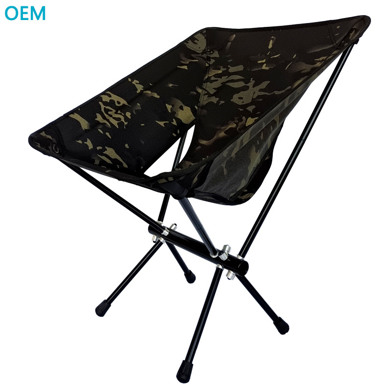 OEM Lightweight Aluminum Portable Folding Outdoor Camping Chair Outdoor Reclining Folding Chair Beach Chairs