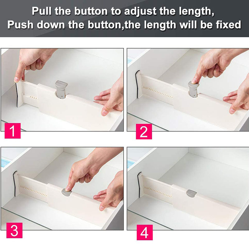 Drawer Dividers Organizer Adjustable Separators 4