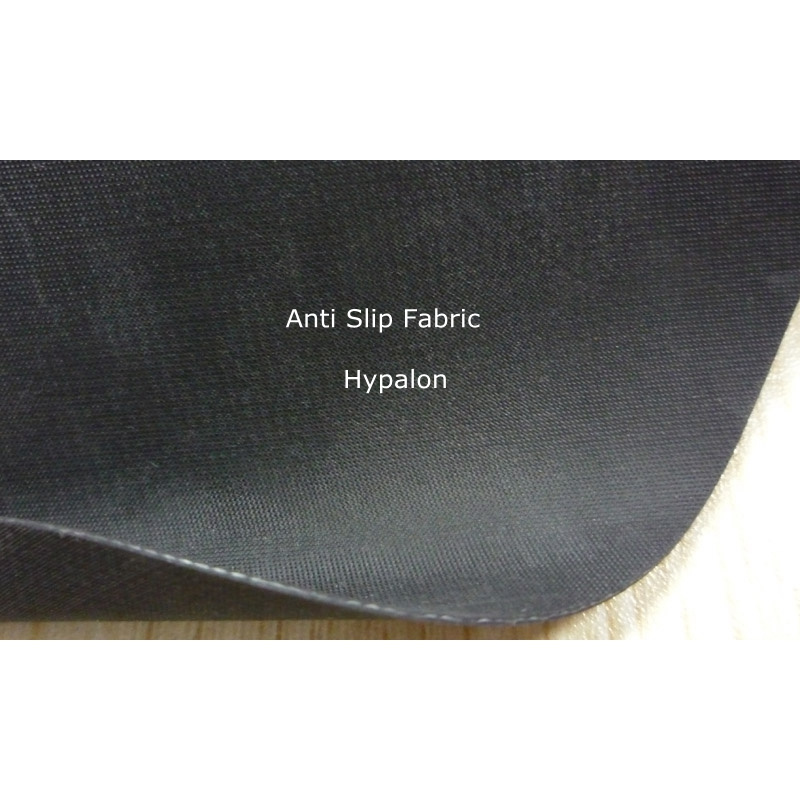 Hypalon Rubber Coated Anti Skid Fabric 0.6mm Black