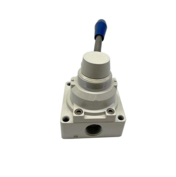 4HV Series 4HV210-06/08 2 Position 4 Way 3 Position 4 Way Manual Hand Operating Air Switch Pneumatic Hand Rotary Valve