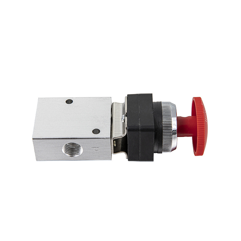 JM Series JM-05 JM-06 JM-06A JM-07 3/2 Way G1/4 Flat-head Push Button Air Hand Manual Control Pneumatic Mechanical valve