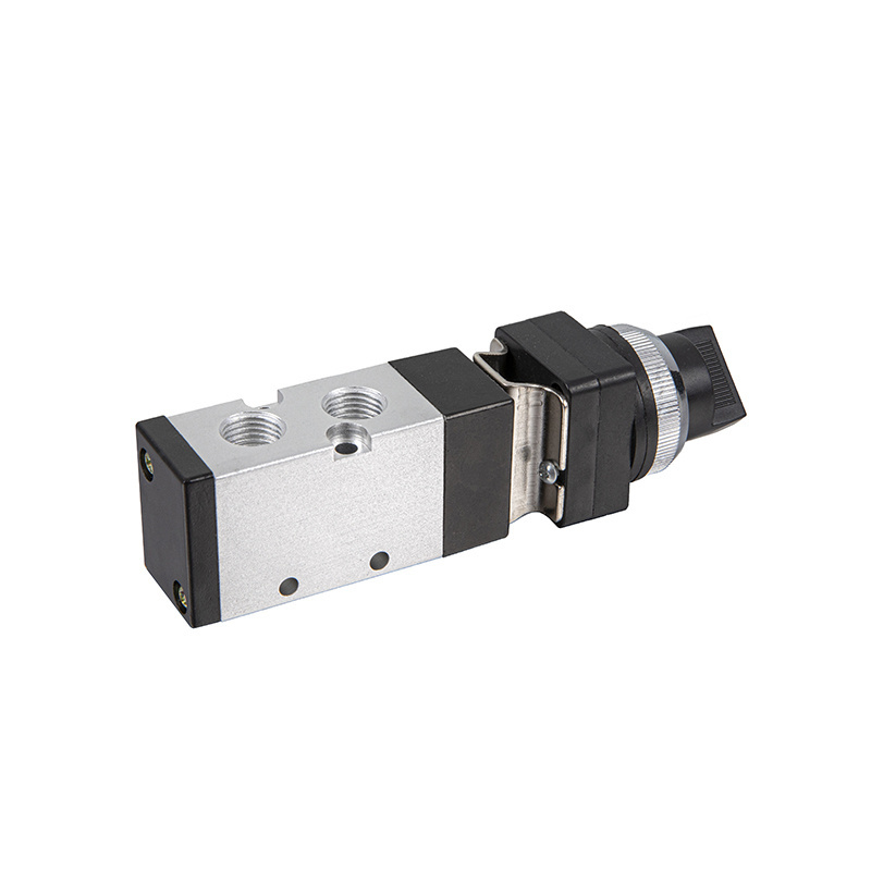 JM Series JM-05 JM-06 JM-06A JM-07 3/2 Way G1/4 Flat-head Push Button Air Hand Manual Control Pneumatic Mechanical valve