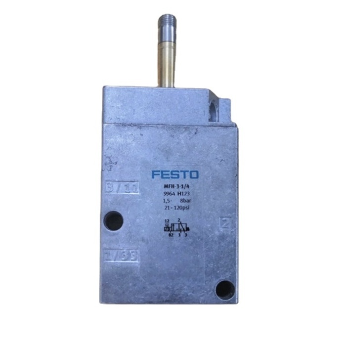 Original Brand MFH Series Tiger Valve MFH-5-1/4 1/2 Classical Pneumatic Solenoid Valve